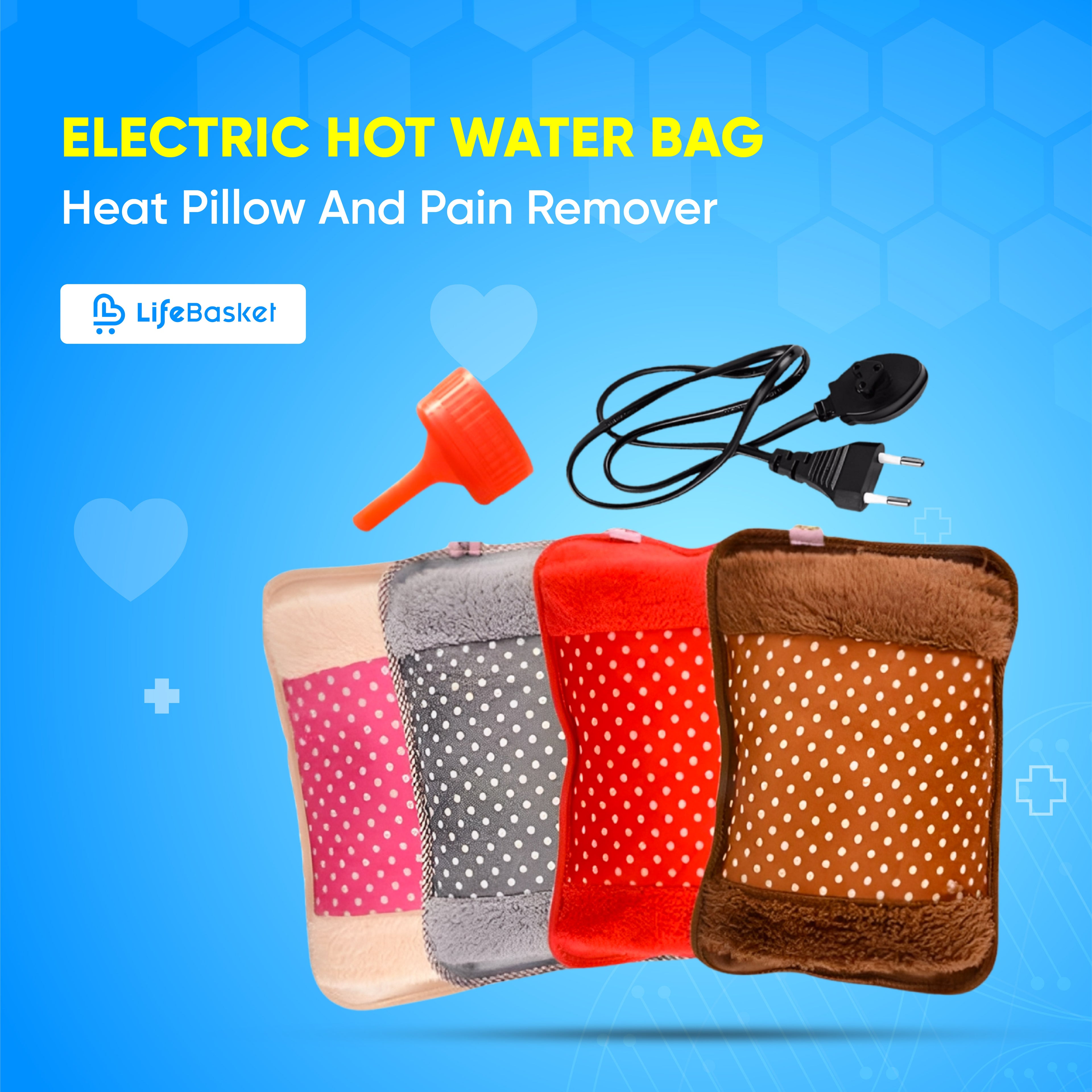 Care Force Electric Hot Water Bag with water