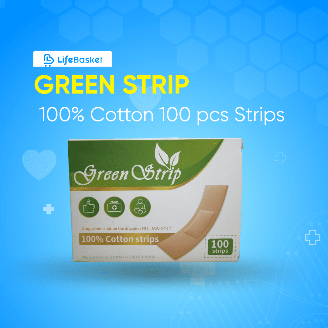 Green Strip Bandage