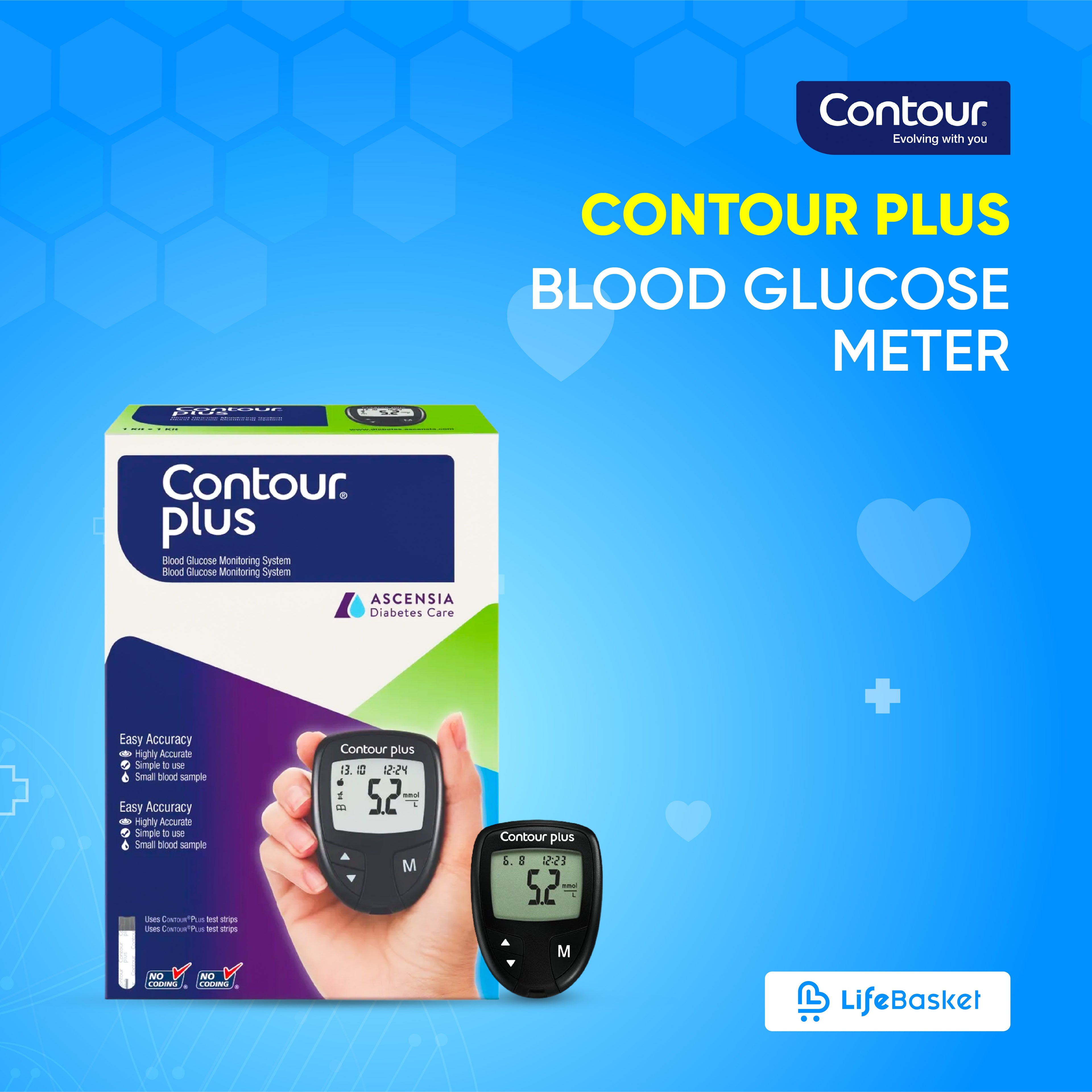 Contour Plus Blood Glucose Meter