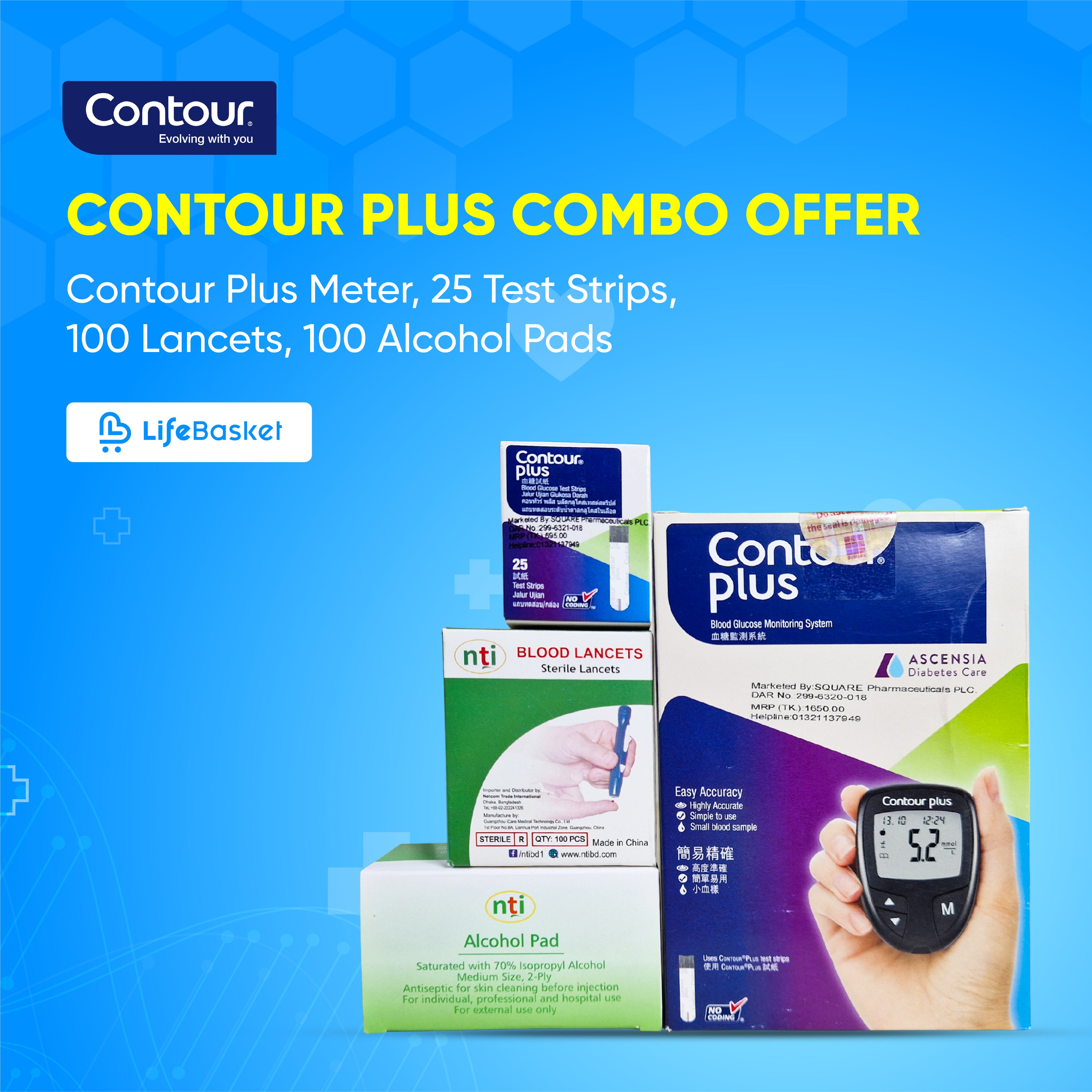 Contour Plus Glucose Monitoring Combo Offer
