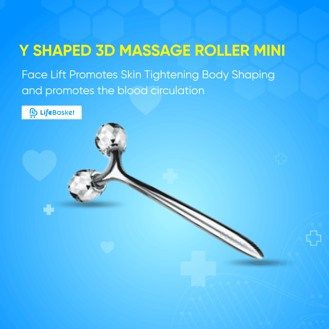 Y Shaped 3D Massage Roller Mini