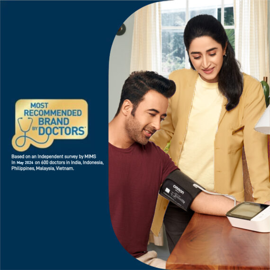 Omron Digital Blood Pressure Monitor HEM-7120