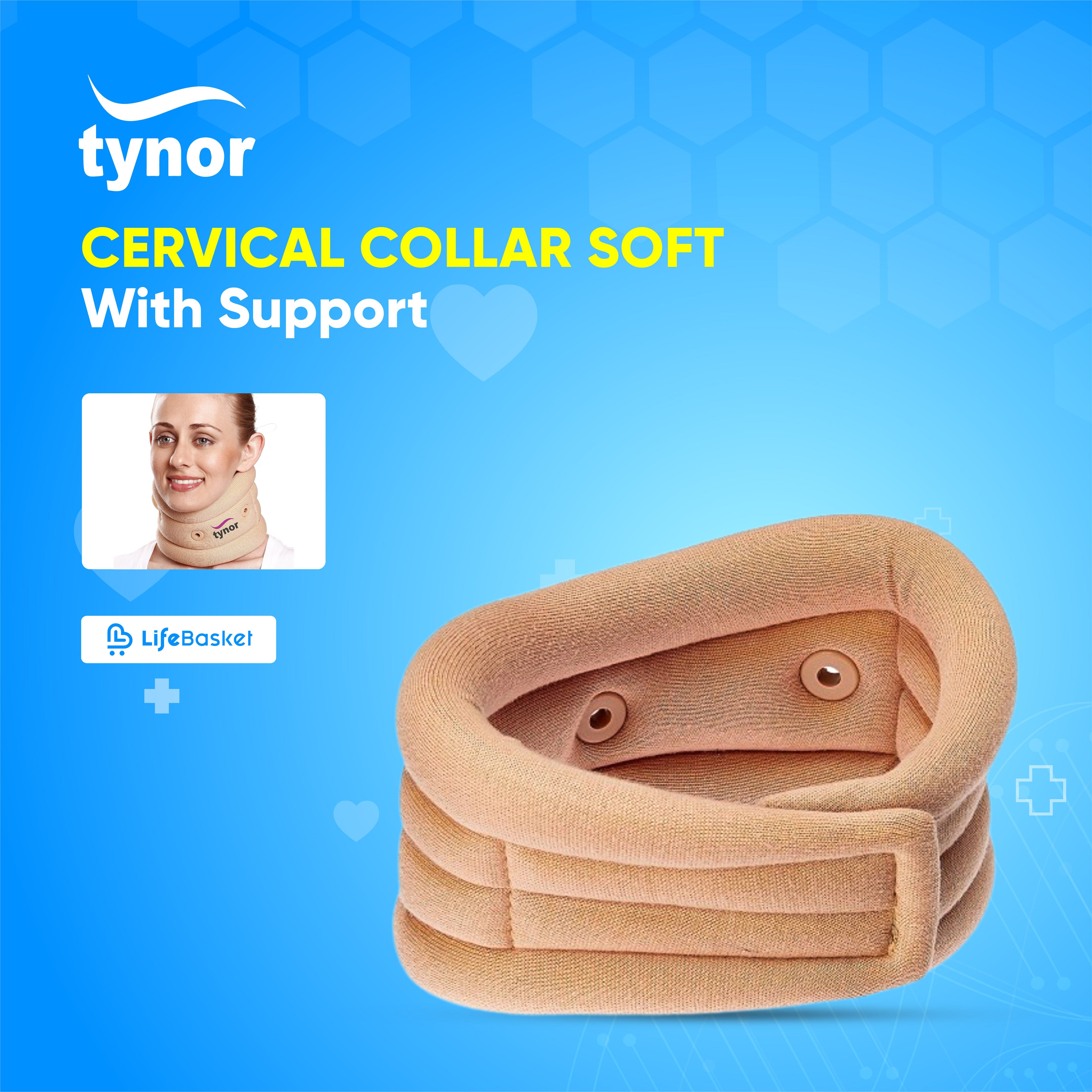 Tynor Cervical Collar Soft with support